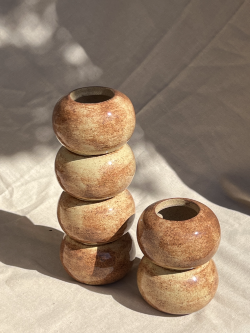 Vaso Avelã Coleção Seixos