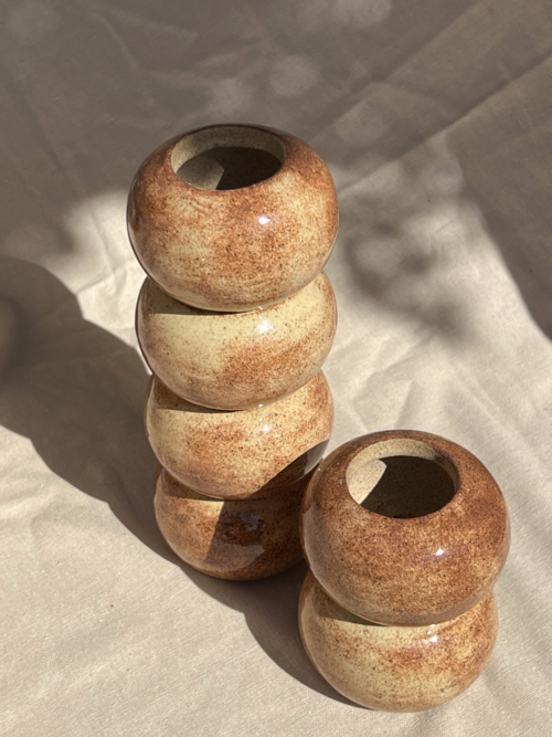 Vaso Avelã Coleção Seixos